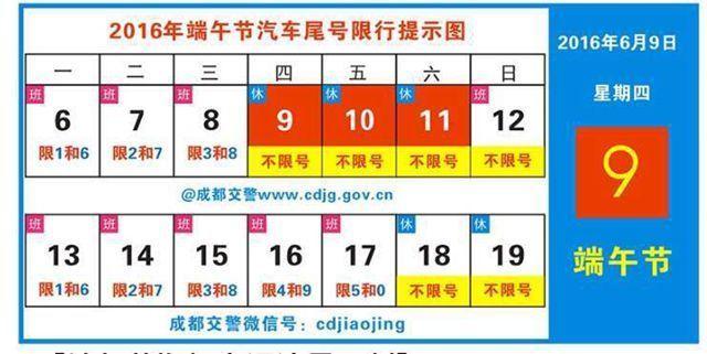 安阳端午节限号吗
