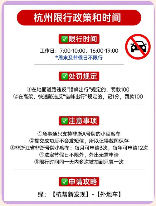杭州西湖区限行外地车怎么开