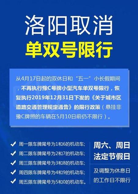洛阳周三限号多少?