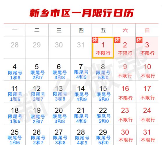 新乡限号几点到几点结束啊