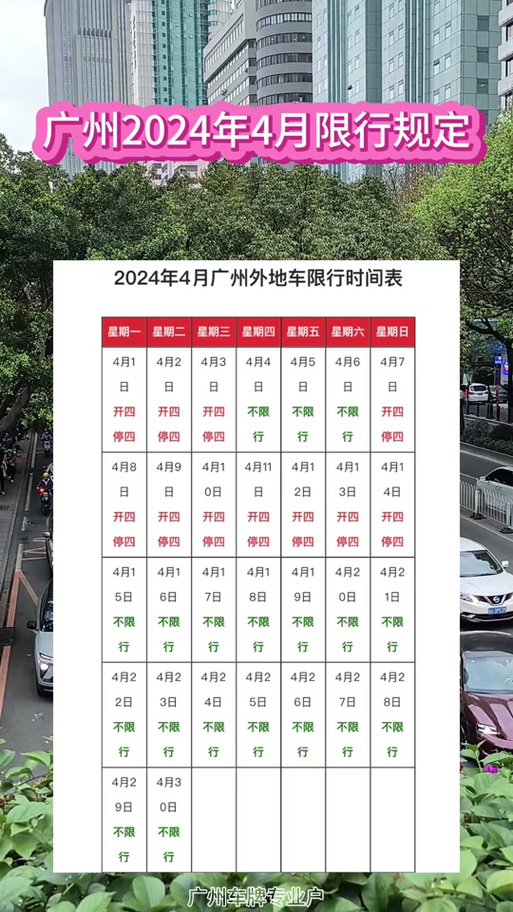 广州粤A蓝牌小货车限行规定